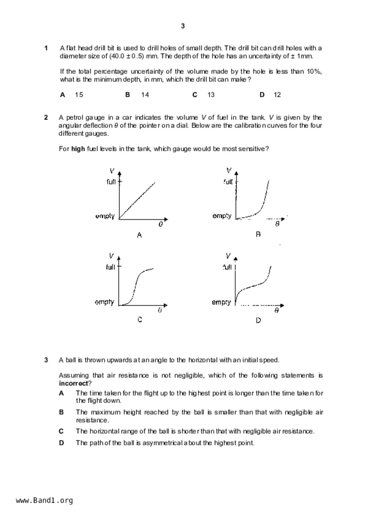 JC2Physics試卷