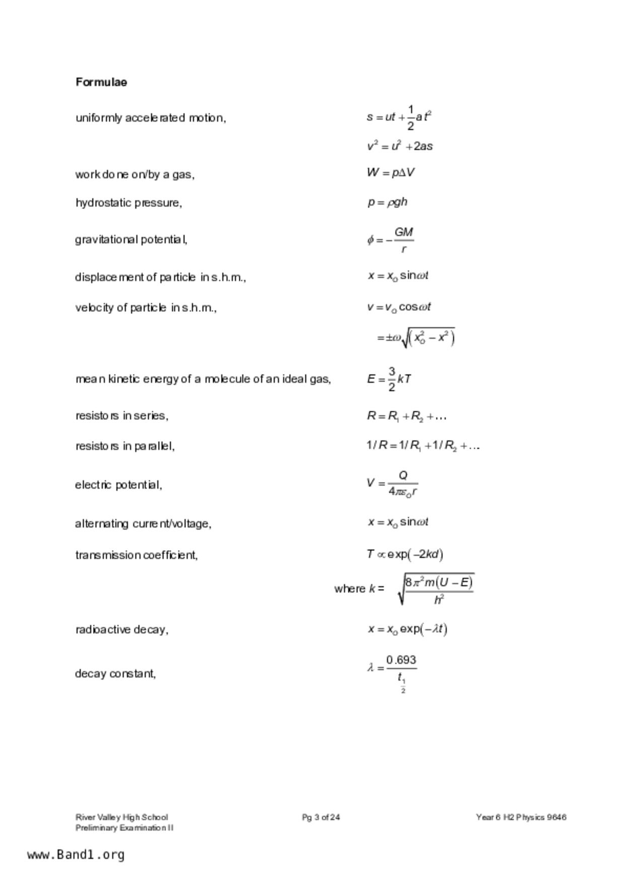 JC2Physics試卷