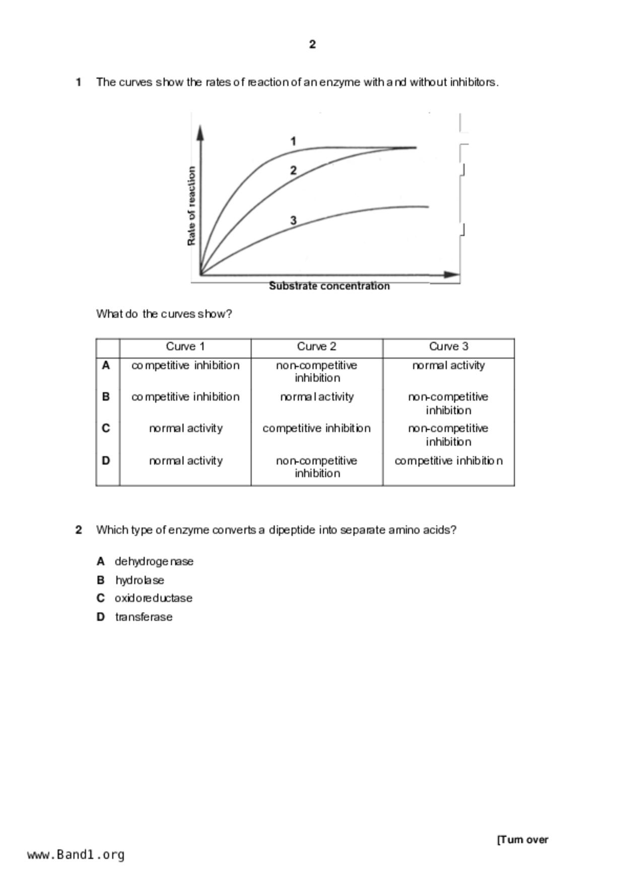 JC2Biology試卷