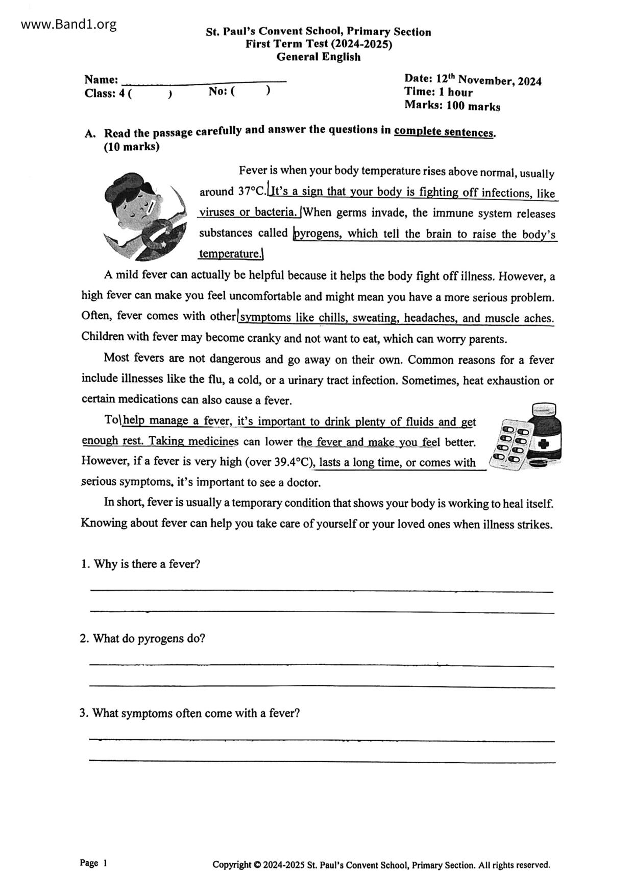 P4English試卷